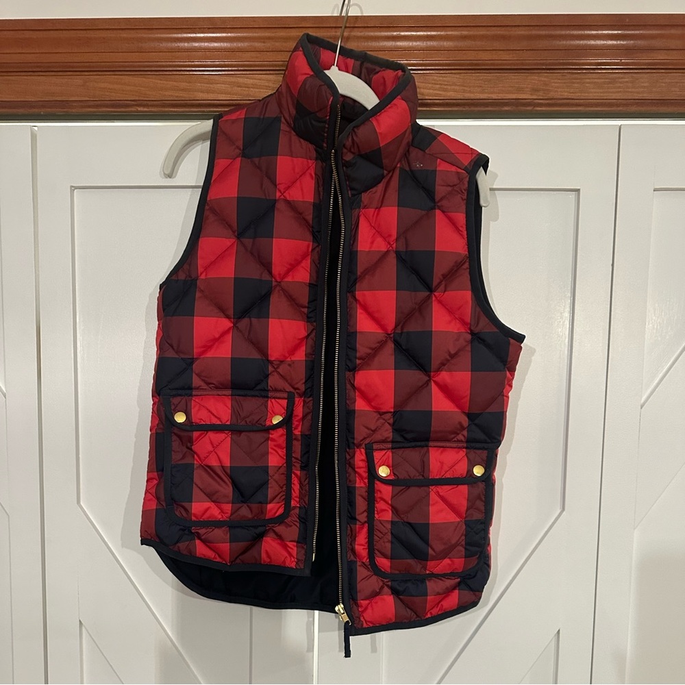J.Crew Tartan Vest